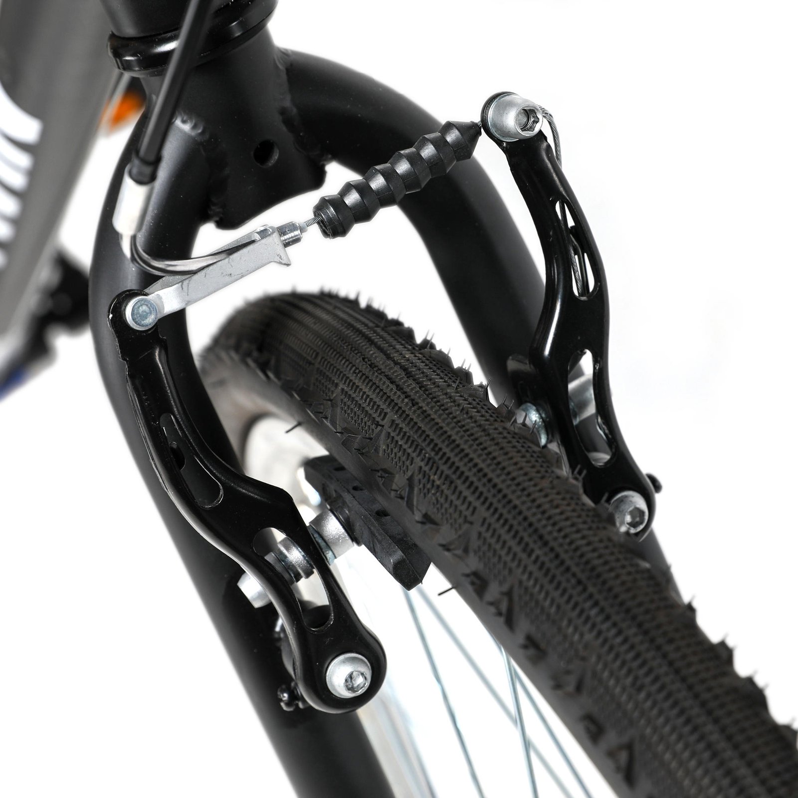 RIVERSIDE Hybrid Bike Riverside 100 6 speed V-Brake - Black