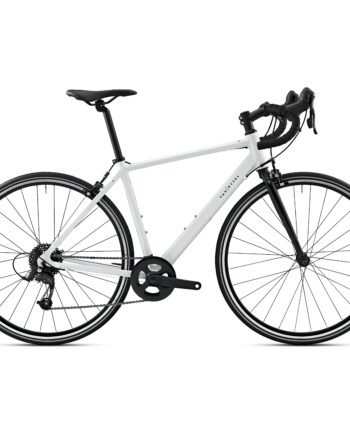 TRIBAN Women's Road Bike Easy 8 Speed Rim Brakes - White