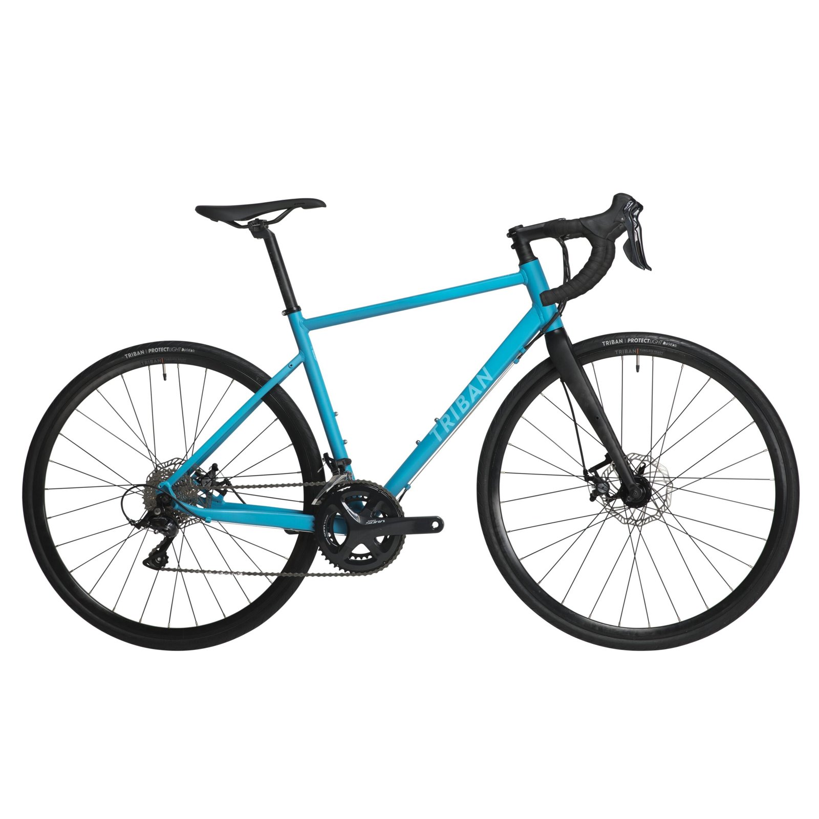 TRIBAN RC500 Disc Brake 9spd Sora Road Bike - Turquoise