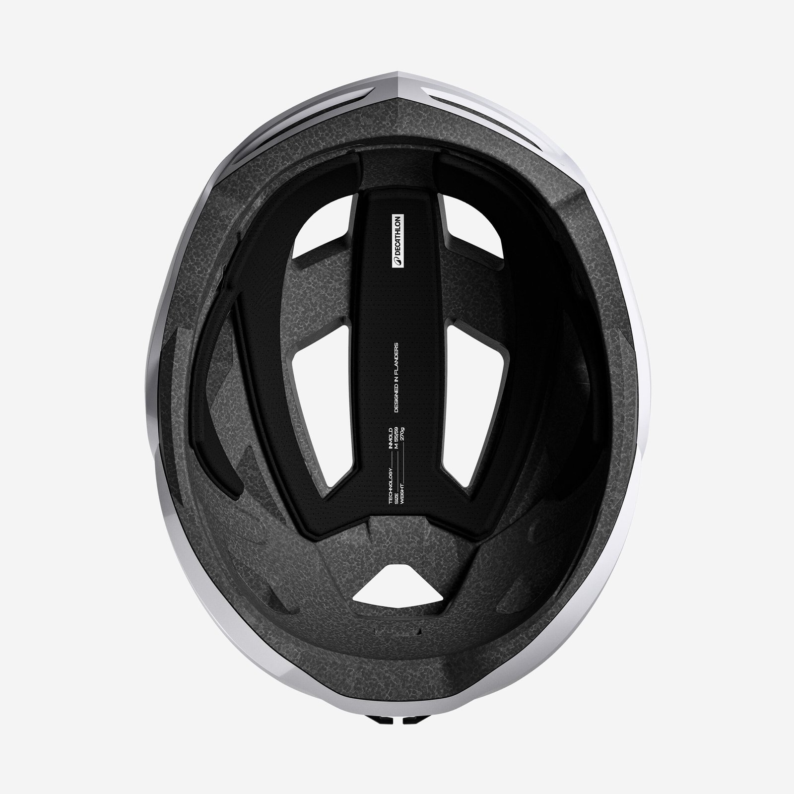 VAN RYSEL RoadR 500 Road Cycling Helmet - White