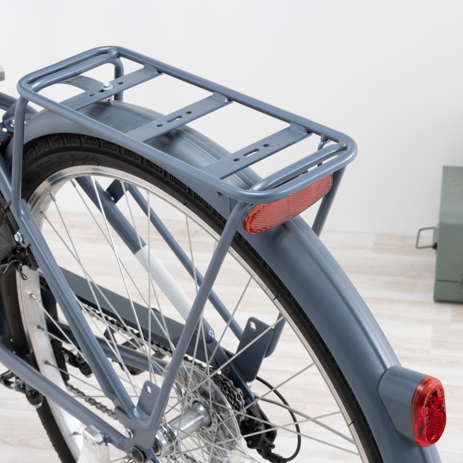 Elops 120 Bicycle City Bike Low Frame 28 Inch 6 Speed Denim Blue - Elops