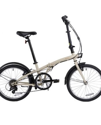 Folding Bike Tilt 120 ADJ 20 inch 6 speed - Beige